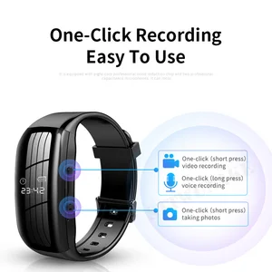 كاميرا صغيرة ووتش 1080P HD DV المهنية جاسوس مخفية مسجل فيديو رقمي سوار صوتي Ditaphone صغير مايكرو ساوند المنزل السر أفضل 6 مجموعة تجسس احترافية للمبيعات - No3