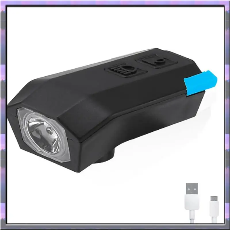 Hot Sale Bicycle Lights USB Charging Horn Lights Night Riding Lighting Mountain Bike Headlights Cycling Equipment