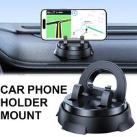 Strong Suction Cup Phone Holder Anti Slip Silicone Pad Dashboard Windshield Mount Universal for Car SUV Truck Navigation