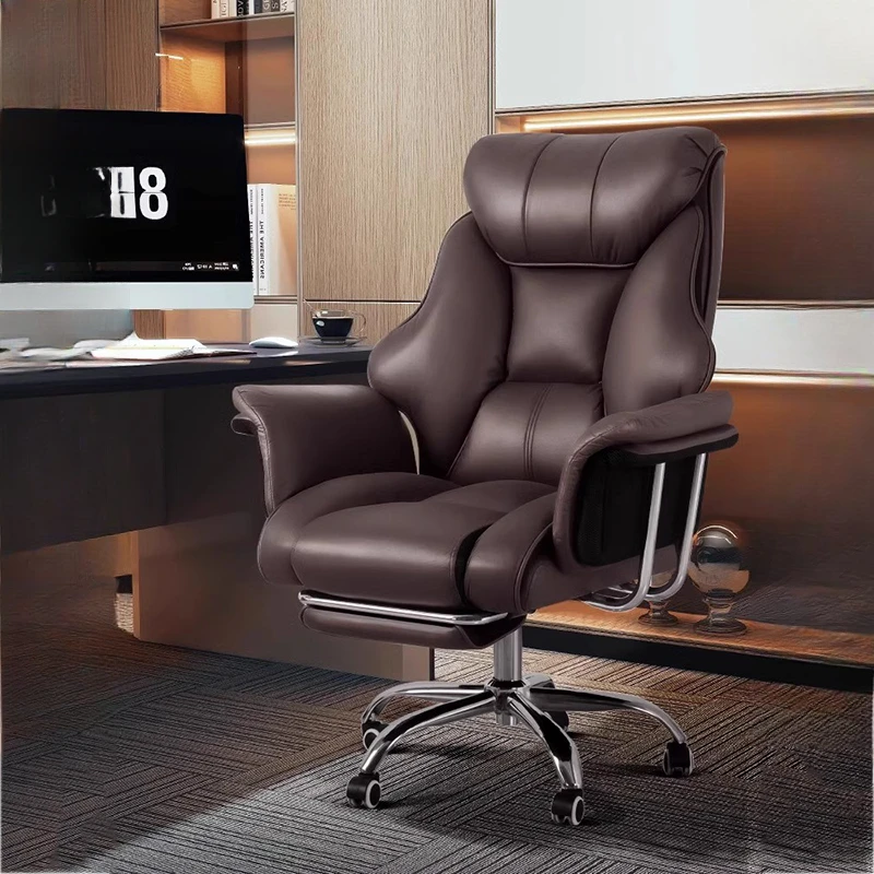 

Ottoman Rolling Office Chair Wheels Armrest Soft Design Desk Gaming Chairs Recliner Computer Portable Fotel Gamingowy Furniture