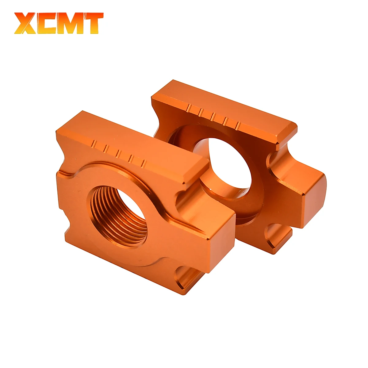 Blocos do eixo do ajustador Chain traseiro do CNC da motocicleta, 20mm, KTM, SX, SXF, XC, XCF, XCW, XCWF, EXC, EXCF125, 150-300, 350, 400, 450, 500, 530