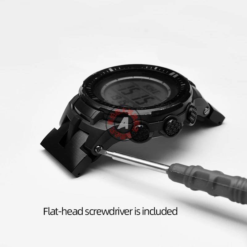 Stainless Steel Replacement Strap Adapter For Casio PRW-3000/3100/6000/6100 PRG300 Watchband  Special Screw Connecting Rod