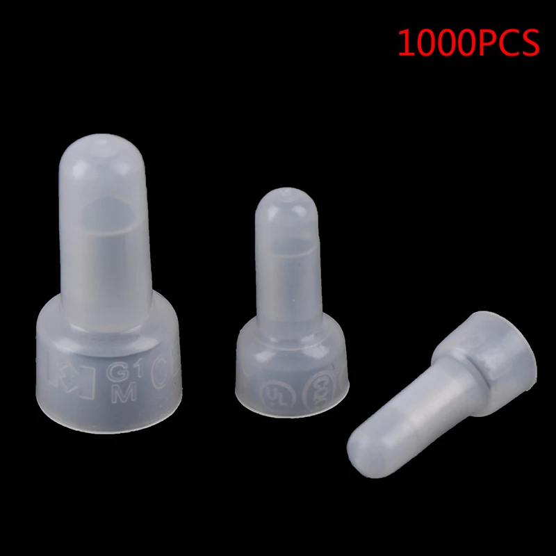 جديد 1000 قطعة CE1X CE2X CE5Xمغلق نهاية موصلات الأسلاك تجعيد محطات غطاء الكهربائية