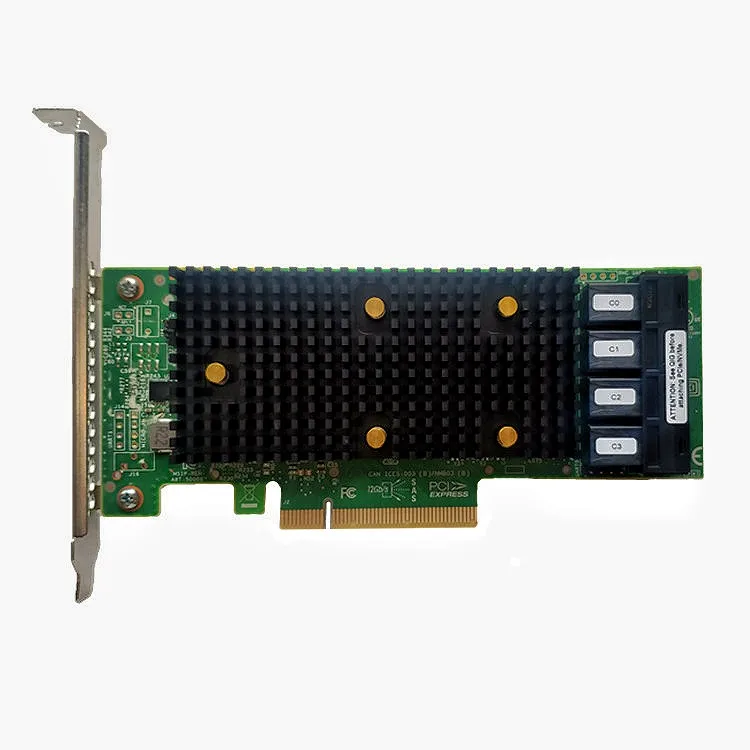 Logic 16 Ports 12Gb/s SAS/SATA/NVMe PCle3.1 x8 LSI 9400-16i 055000800 HBA card