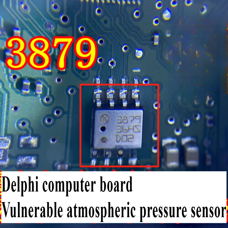 For Mitsubishi Outlander Dongfeng Delphi Computer Atmospheric Pressure Sensor SOP 8pins 3879 3870 3878 1pcs