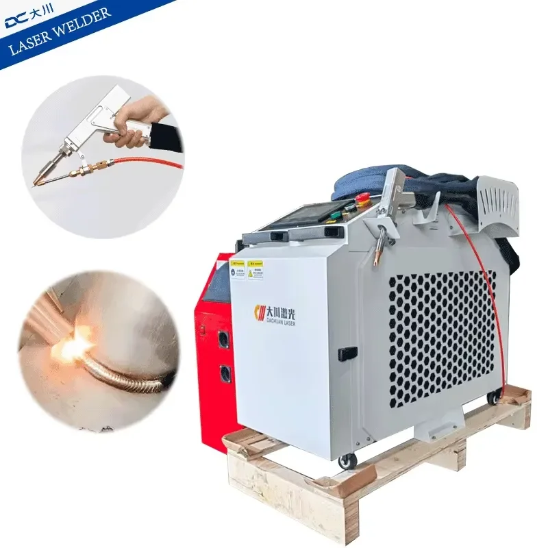 1500W 2Kv New Portable Handheld Fiber Welding Machine with 4-in-1 Functions Precision Welding Smallest Model