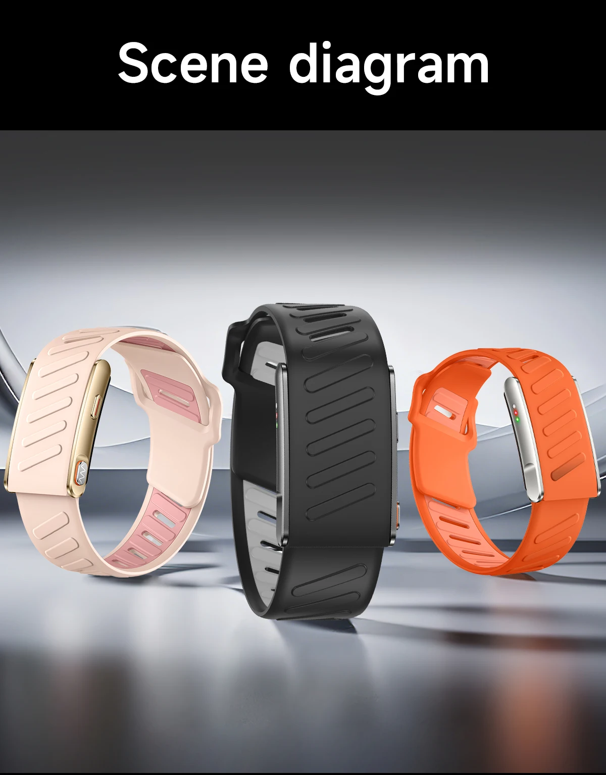 VWAR MG ECG+PPG Nursing Grade Smart Bracelet HRV Body Fat BMI Smart Band Body Temperature Men Women Health Sports Fitness Watch