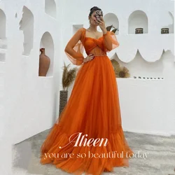 Ailee Suitable Dresses on Request Mesh New Evening Dresses 2023 Party Dress for Wedding Party Dress Women Elegant Luxury Robe