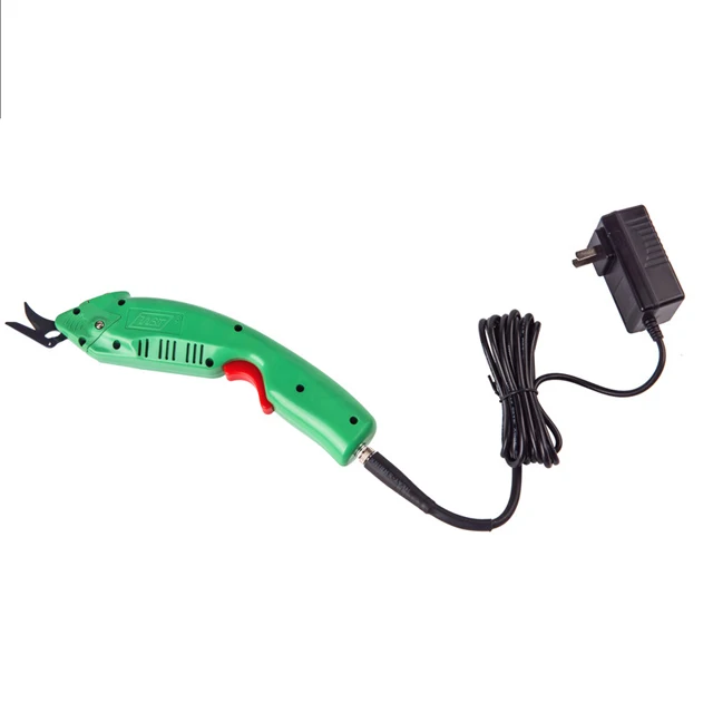 

WBT-3 Industrial Grade Electric Fabric Cutter Scissors Tungsten Steel Blade Quick-Change Blade Plastic Handle for Garment Shops