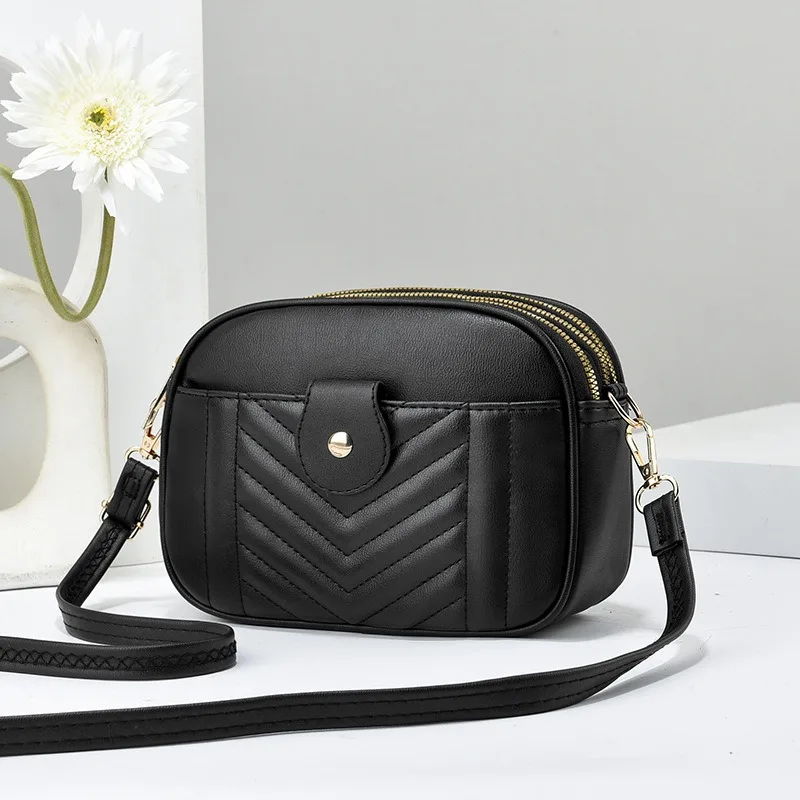

2025 New Famous Luxury Designer Women's Shoulder Bag Trendy Retro Girl Crossbody Bags Wallet Large Capacity Female Messenger Sac