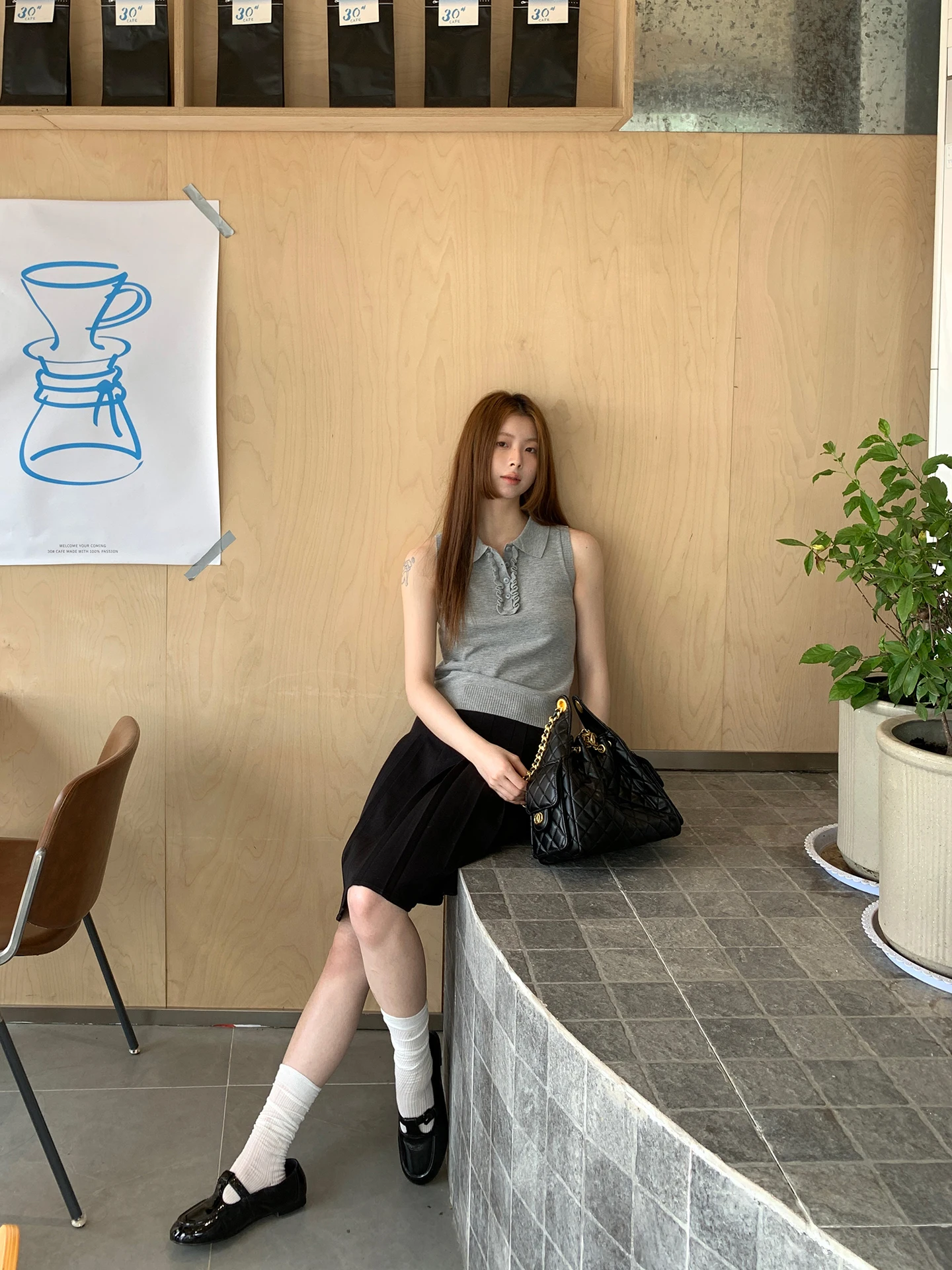 

Красная юбка трапециевидной формы ulari, женская летняя новинка 2025, трендовая плиссированная юбка, красивая хлопковая повседневная юбка с низкой талией и пуговицами