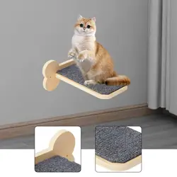Estante de pared con escalones para que tu gato suba y descanse