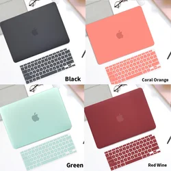 Buzlu sert kabuk Laptop çantası MacBook 12 13 14 15 16 inç hava Pro 13 modeli A2338 A2337 2021 yeni Pro 14 A2442 Pro 16 A2485