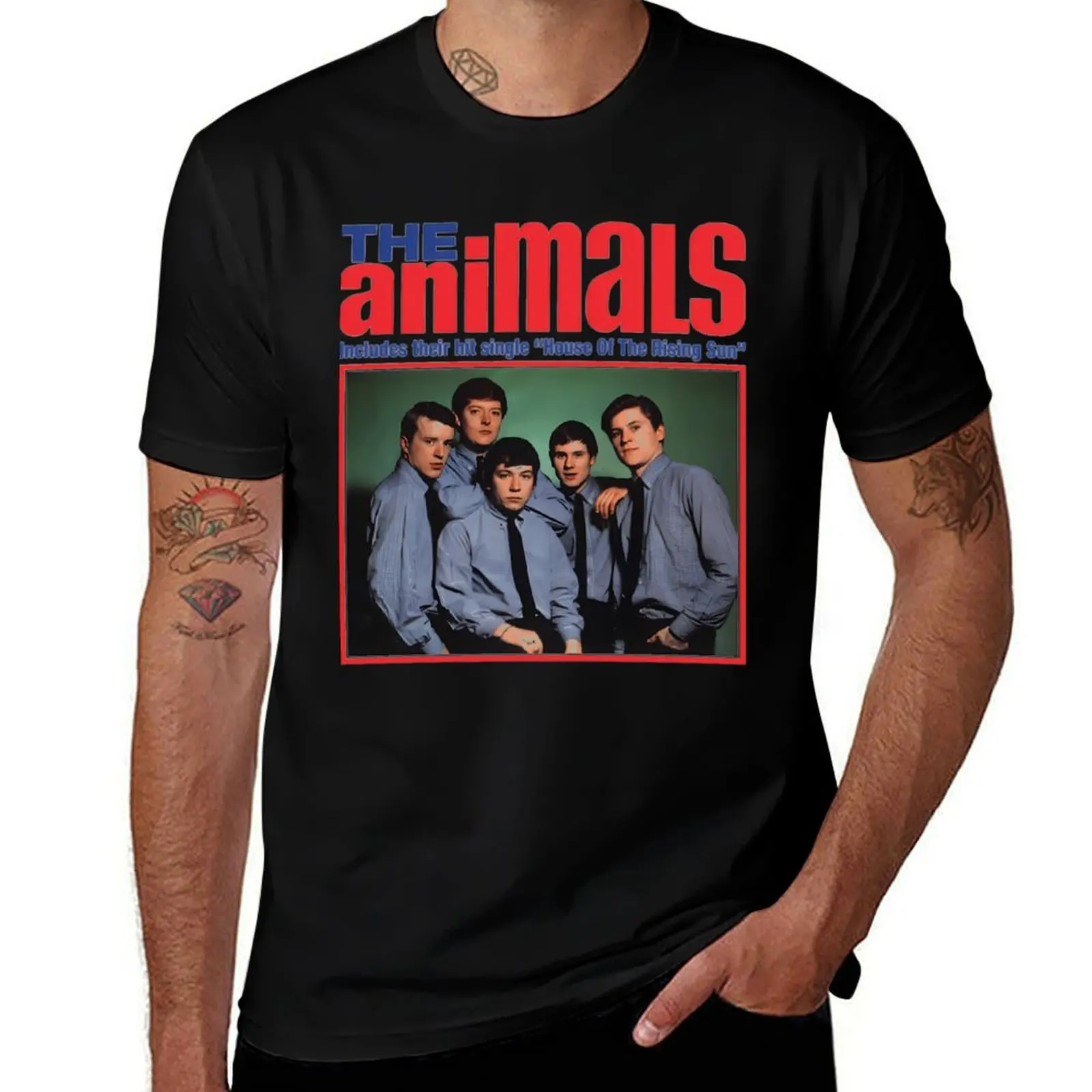 

The Animals T-Shirt graphic t shirts for man t shirts for man graphic vintage man t shirts for men casual T-Shirt