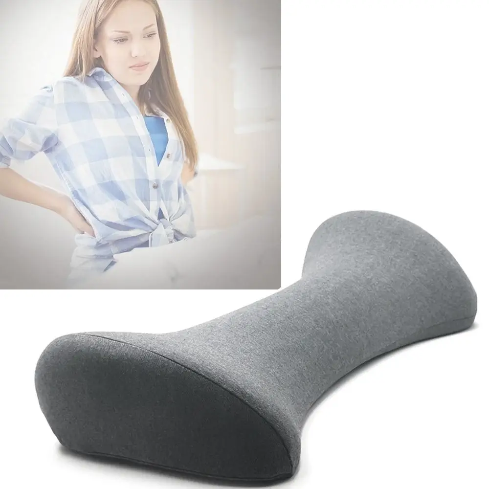 

Поясничная подушка с высоким отскоком, съемная подушка для шеи из пены с эффектом памяти, удобная подушка для защиты позвоночника, поддержка спины, подушка для сна