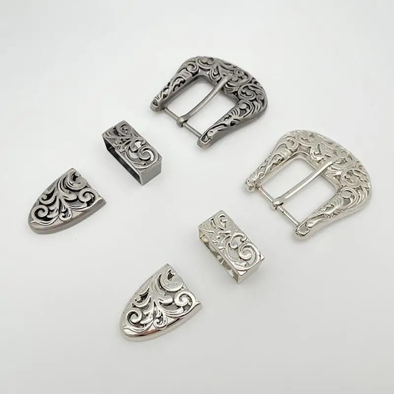 Vintage Trendy Metal Belt Buckle, Western Fashion Buckle, Suitable for Casual and Party Outfits
