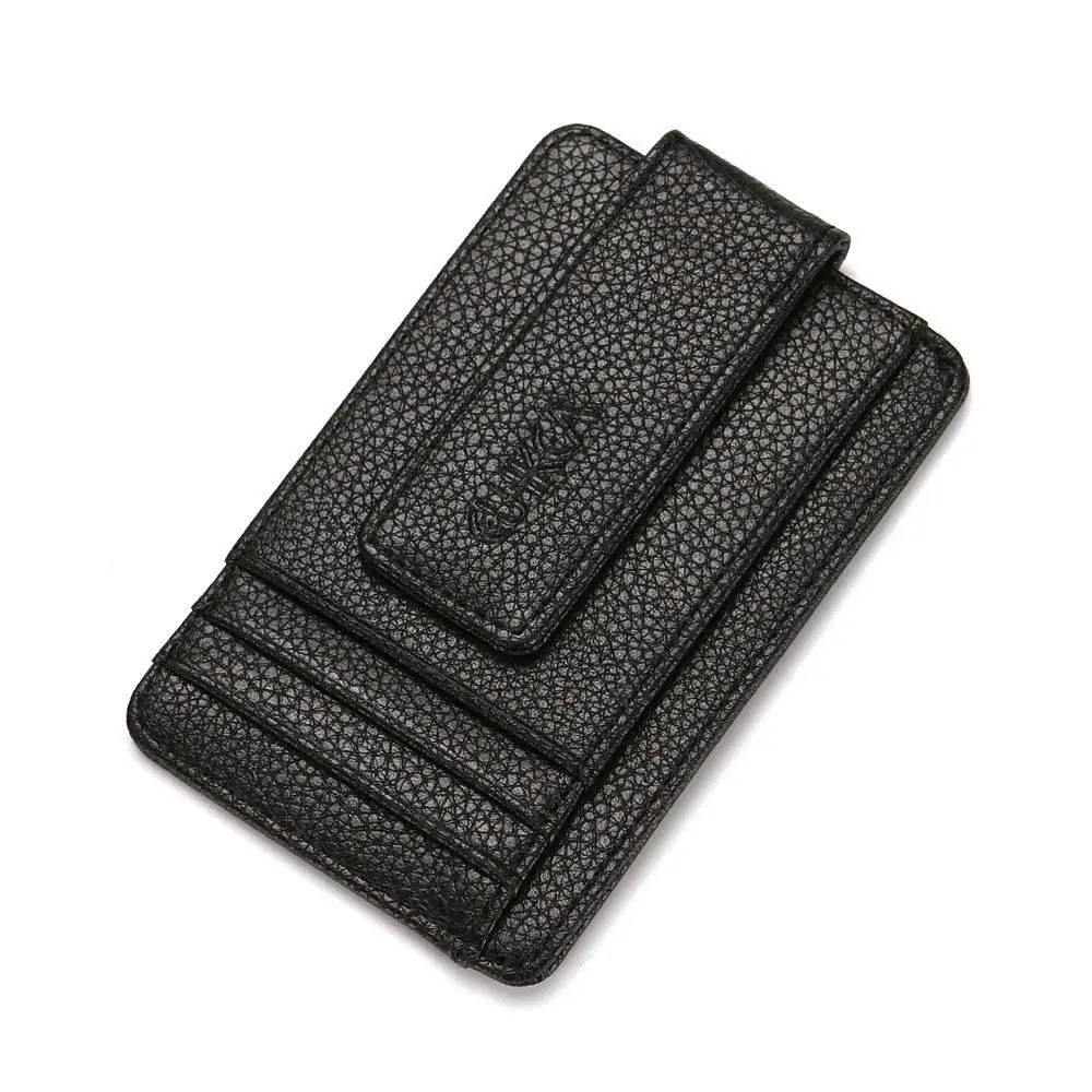 Fashion Women Men Wallet Money Clip Magnet Clip Ultrathin Pocket Clamp Credit Card Case Mini Creative Wallet