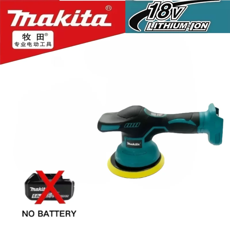 Makita 8-versnellingen elektrische waxen draadloze autopolijstmachine Machine draadloze polijstmachine voor Makita-batterij