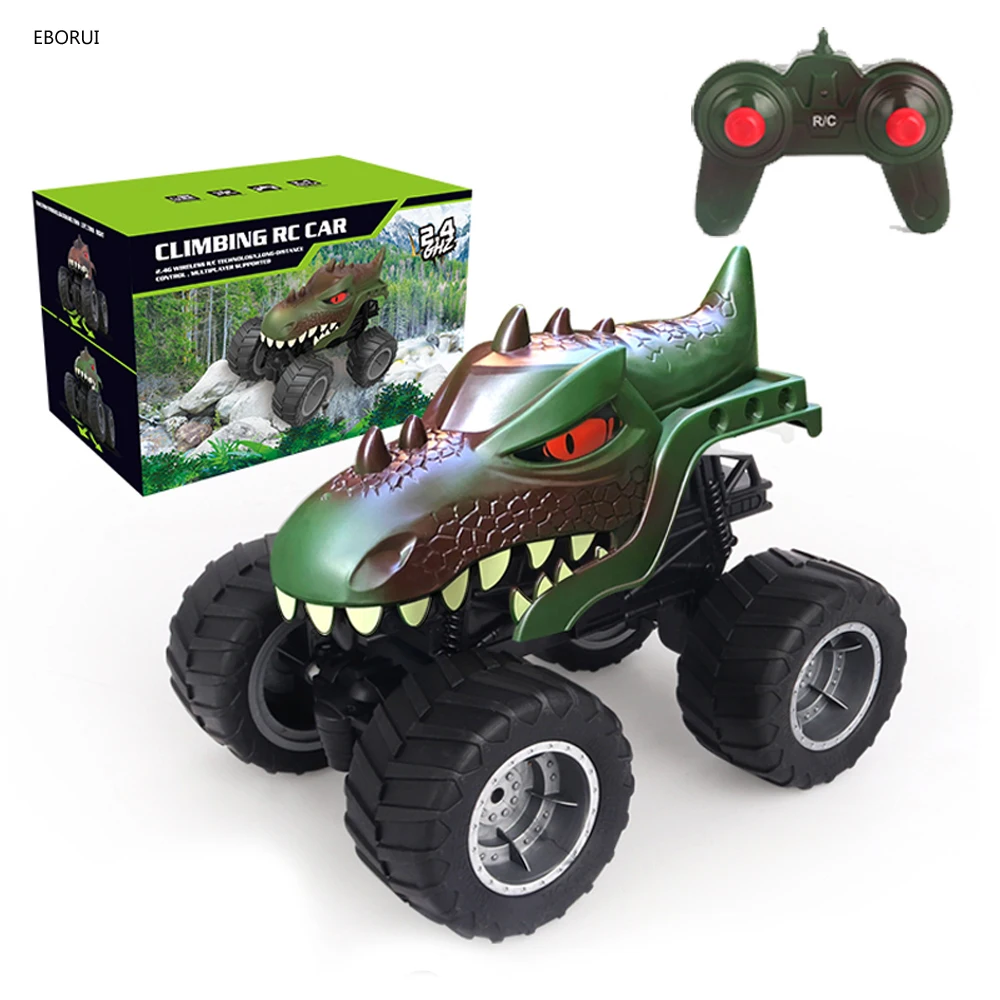 

JJRC Q148 RC Car 2.4G 2WD Remote Control Car Dinosaur Climbing Car 1:16 RC Rock Crawler All Terrain RC Car RTR Gift Toys for Kid