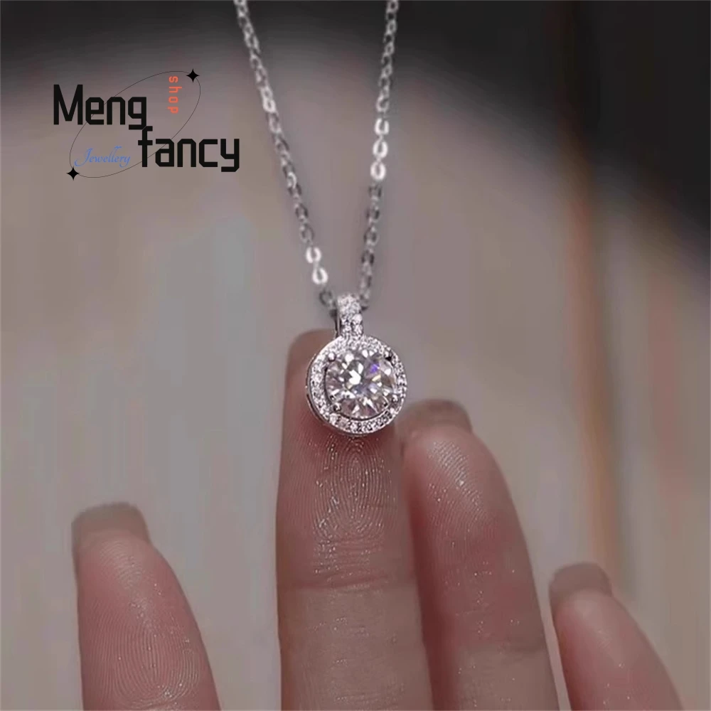

Fashionable And Simple Zircon Necklace For Women, With A Unique And Eye-Catching Charm. Pendant And Collarbone Chain Exquisite