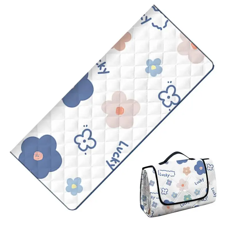 

Beach Picnic Blanket Large Travel Picnic Blanket Portable Camping Rug Waterproof Washable Foldable Grass Mattress Camp Bedding