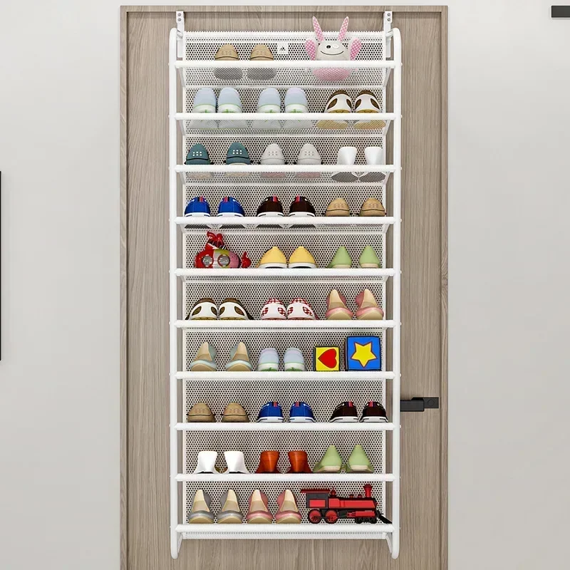 

Multi-Layer Assembled Shoe Rack Dust-proof Storage Cabinet, Simple Wall-Mounted, Space-Saving, Household