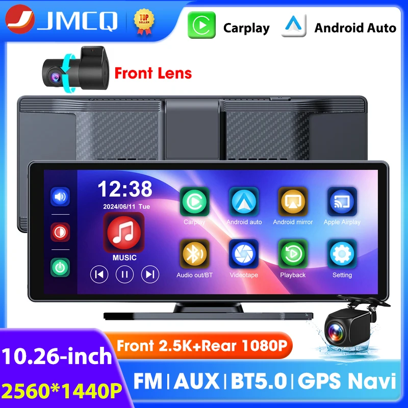 1026-pouces-dash-cam-25k-lecteur-video-multimedia-de-voiture-sans-fil-carplay-android-auto-gps-navigation-tableau-de-bord-voiture-dvr-fm-aux