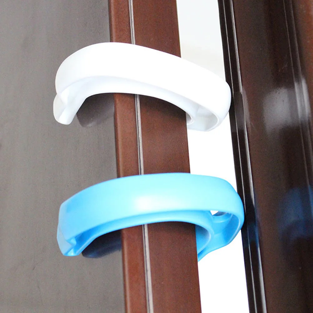 

4Pcs Baby Child Door Protection Pinch Guard Plastic Stopper Clip Safety Prevent Door Slamming Injury Doors Protector