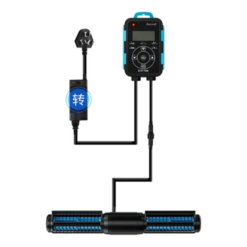 2023 Jebao jecod صانع موجة حوض السمك البحري للتحكم في المضخة الرقيقة اللاسلكية ECP SCP MCP WIFI مضخة موجة التدفق المتقاطع