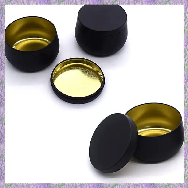 

A63K-4 Oz Candle Tin, 36Pcs Candle Containers For Making Candles, Empty Candle Tins With Lids In Bulk, Candle Jars Black