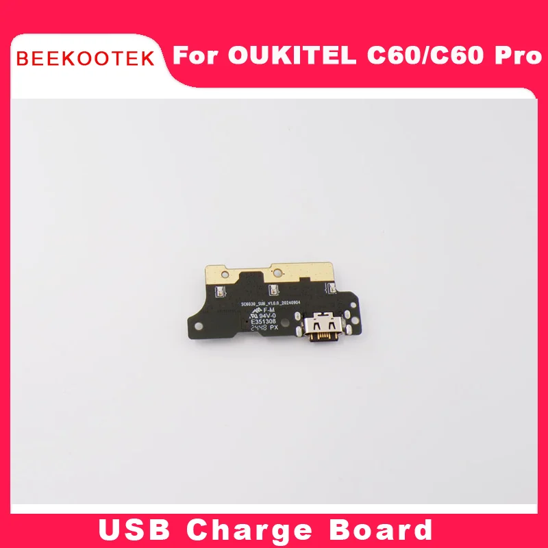 Nueva Placa Base USB Original OUKITEL C59 Pro C60 C60 Pro, Placa de Puerto de Carga para Teléfono Inteligente OUKITEL C60 Pro
