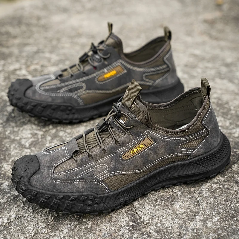 

Summer Breathable Anti Slip Sports Shoes for Men Hiking Shoes for Running and Hiking Outdoor Mountain Sports Shoe 2025 Hot Sales