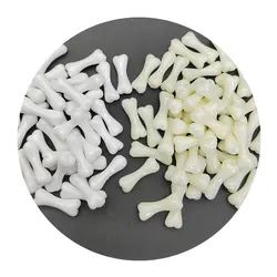Halloween Plastic Simulation Savage Small Bones White Ivory Bones For Halloween Party Prop Room Bar Decoration