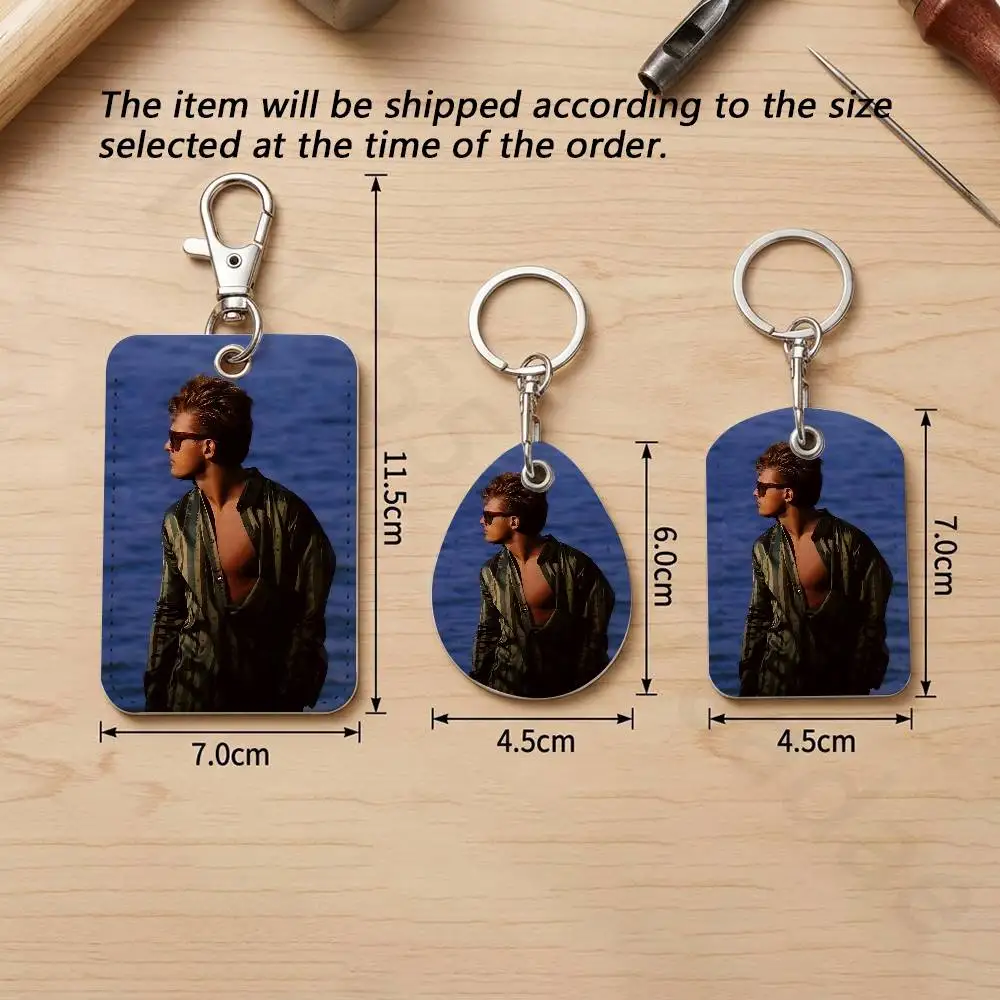 L-Luis Miguel Singer  Personalised Print Card Holder Suitable For Holder Girls Door Card Case Women Badge Holder Keychain view 5