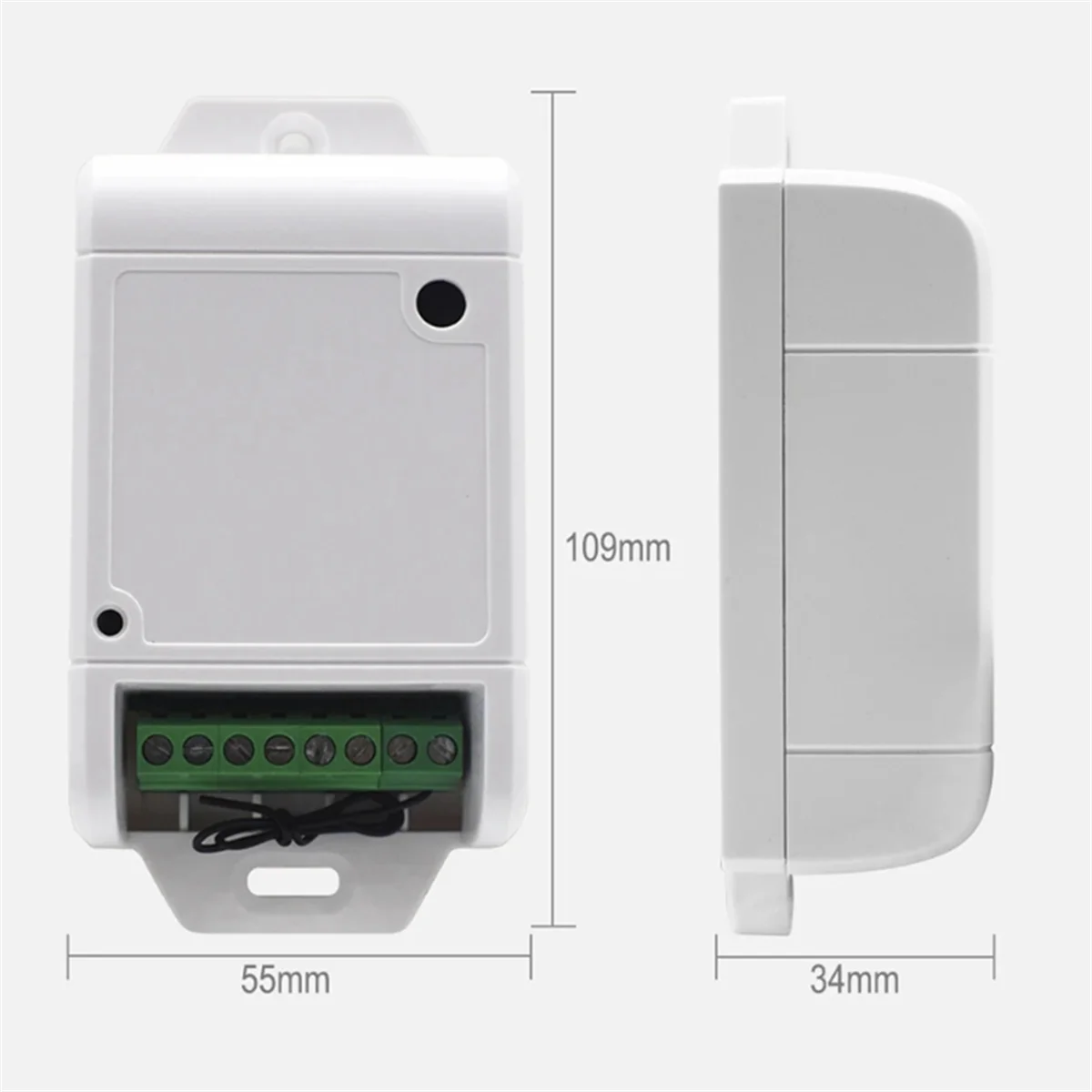 Receptor de 2 canales para SOMMER 4020 4025 4026 4031 4035 TX03 868mhz 434mhz Control remoto interruptor controlador de apertura de puerta de garaje