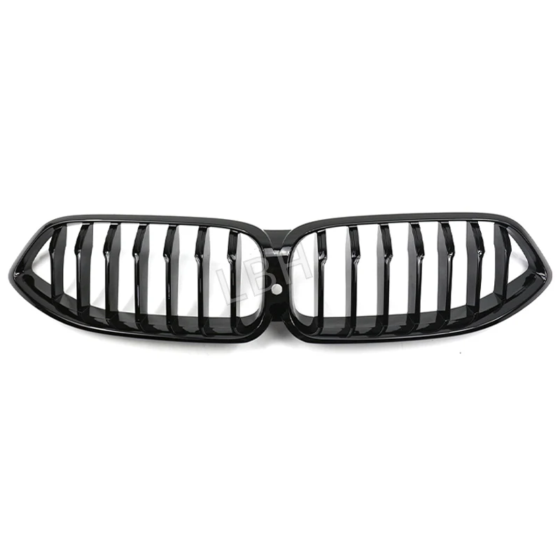 

fit for 2021+BMW 8 Series G14 G15 G16 modified bright black ABS Front bumper Grille Grill Air Intake Radiator ventilation grid