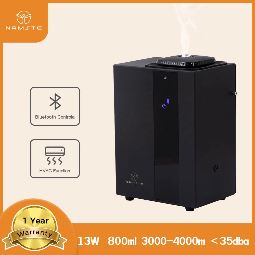 NAMSTE 4000m³ Essential Oil Diffuser Bluetooth Control HVAC Commercial Place Air Freshener Hotel Home 800ML Aroma Diffuser