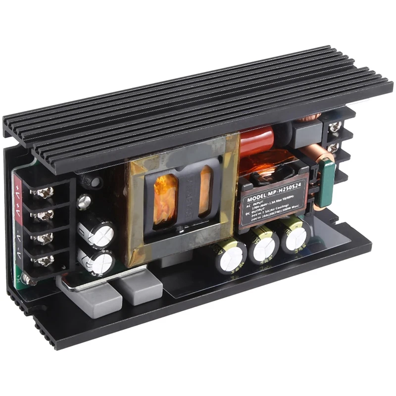 250W Active PFC Switch Power Supply Module Isolation Voltage Stabilization Industrial Control Module AC To DC(24V) Durable