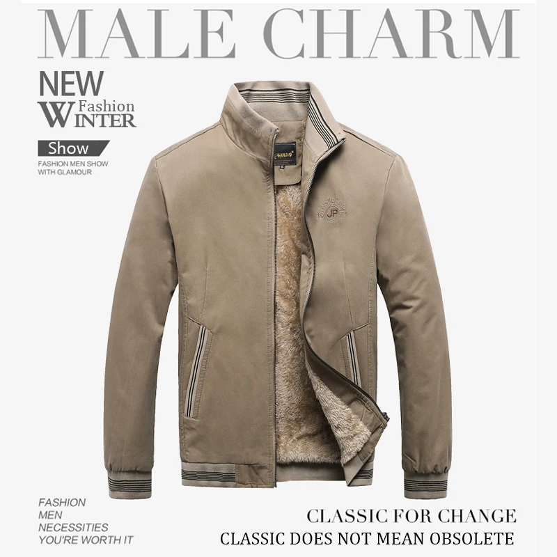 2025 Autumn Men Jackets 100% Cotton Chaqueta Casual Solid Fashion Vintage Warm Vestes Coats High Quality M-5XL Winter Jacket Men 4 2025 Autumn Men Jackets 100% Cotton Chaqueta Casual Solid Fashion Vintage Warm Vestes Coats High Quality M-5XL Winter Jacket Men 4