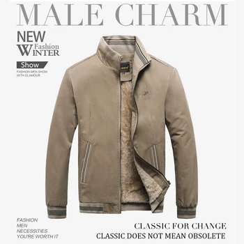 Men's Cotton Winter Parka 4 2025 Autumn Men Jackets 100% Cotton Chaqueta Casual Solid Fashion Vintage Warm Vestes Coats High Quality M-5XL Winter Jacket Men 4