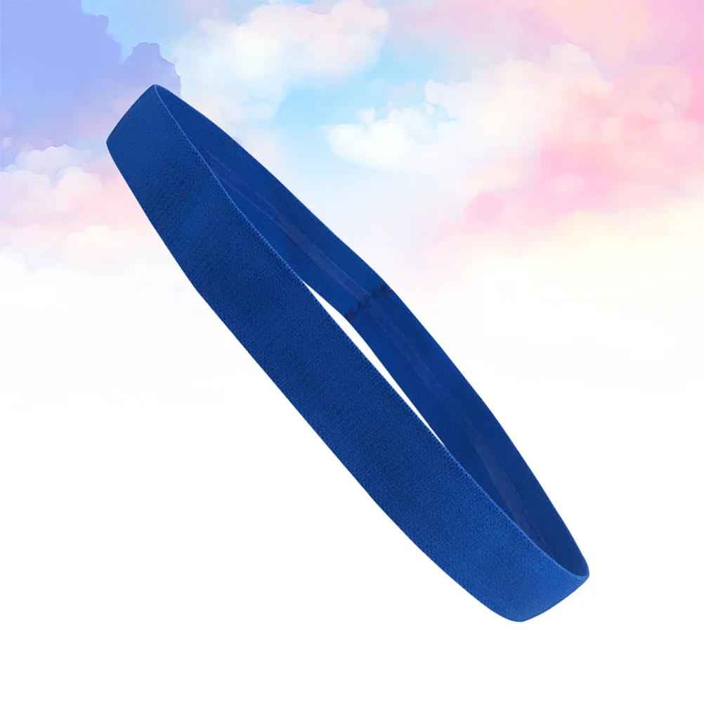 

2Pcs Unisex Running Headband Elastic Sport Hair Band for Workout Fitness Pilates Stay-in-Place Comfort Fit Black