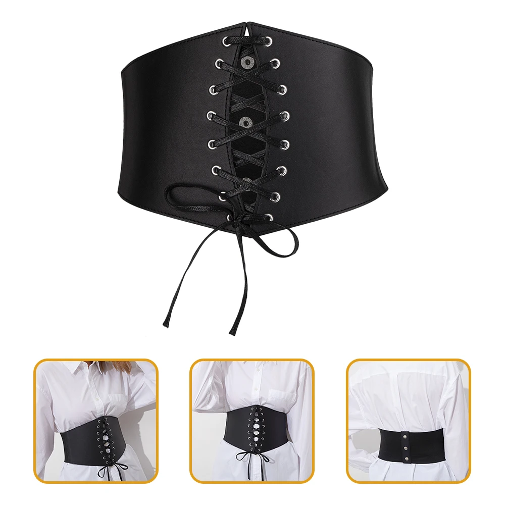 

Tight Wide Waistband Strap Belt Trainer for Women Imitation Belts Corset