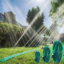 1Set Versatile Garden Hose With Sprinkler Heads And Soaking Hoses Set Universal Fit Water-Saving Sprinkler For Lawns Flower Beds