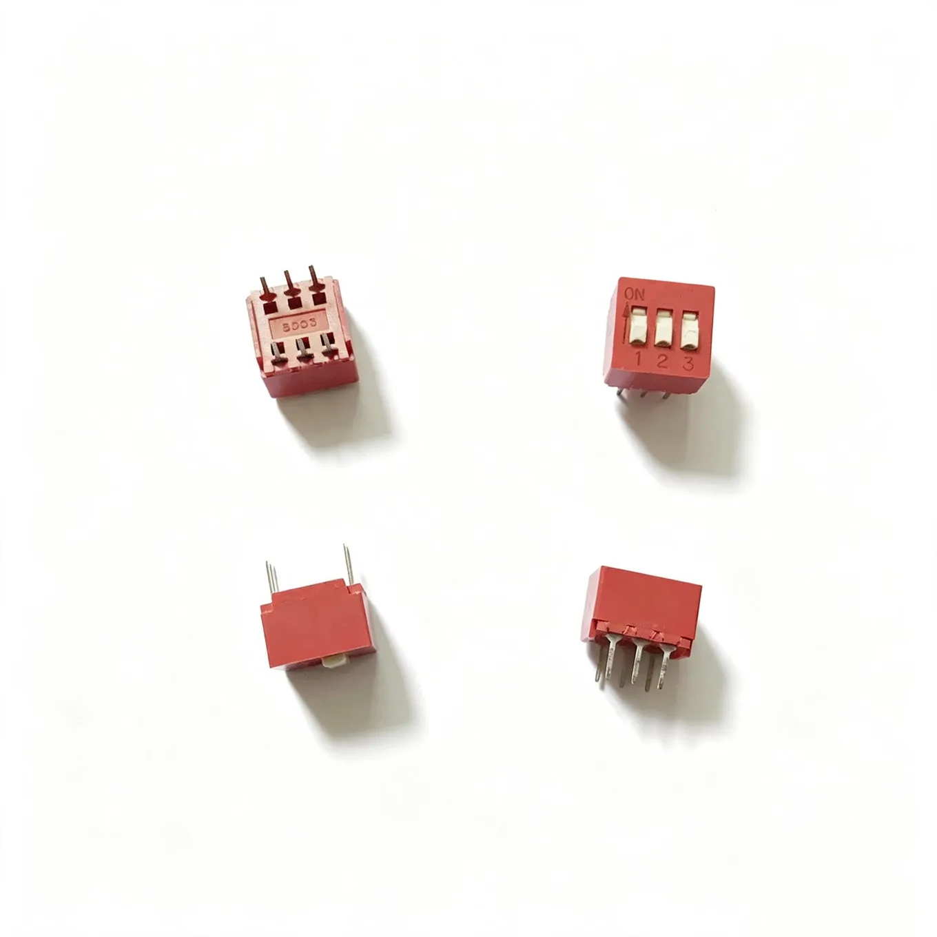 Original New 100% Dial Switch 3-Bit 6Pin Spacing 2.54MM Coded Flat-Dial Switch BD03