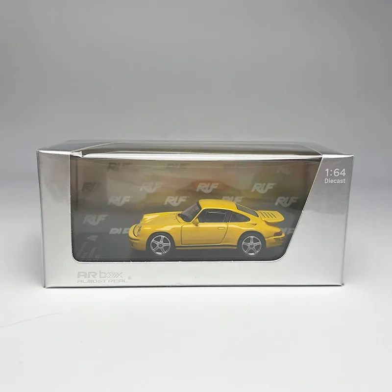 

AR box 1: 64 alloy Porsche RUF 911 modified version miniature car model as a children's gift, adult decorative item, male gift