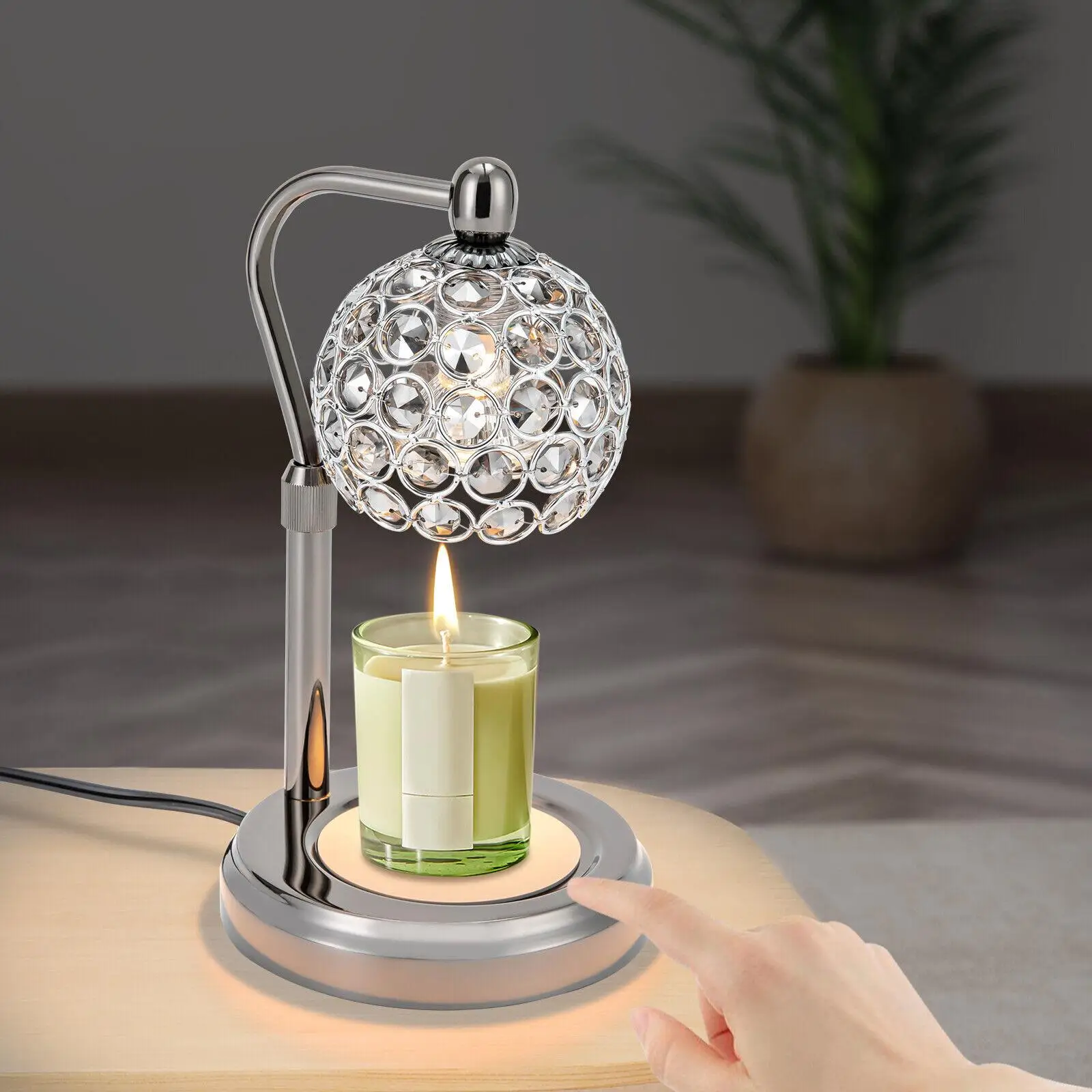 Candle Warmer Lamp Dimmable Touch Wax Home Hotel Fragrance Light Decor