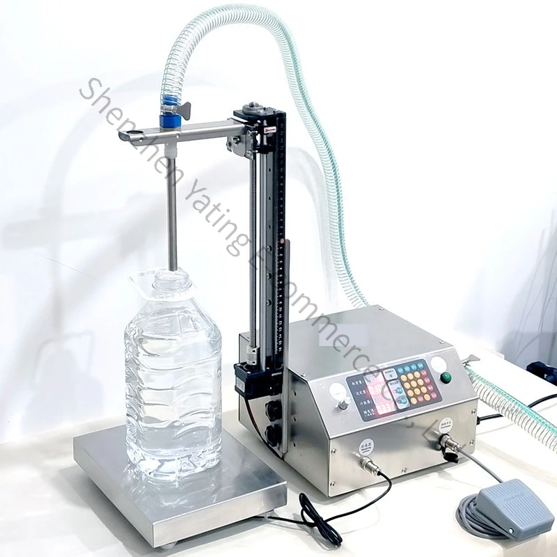 Lifting Version L36 Weighing Type Small Automatic Quantitative Laundry Liquid Detergent Oil Foliar Fertilizer Filling Machine