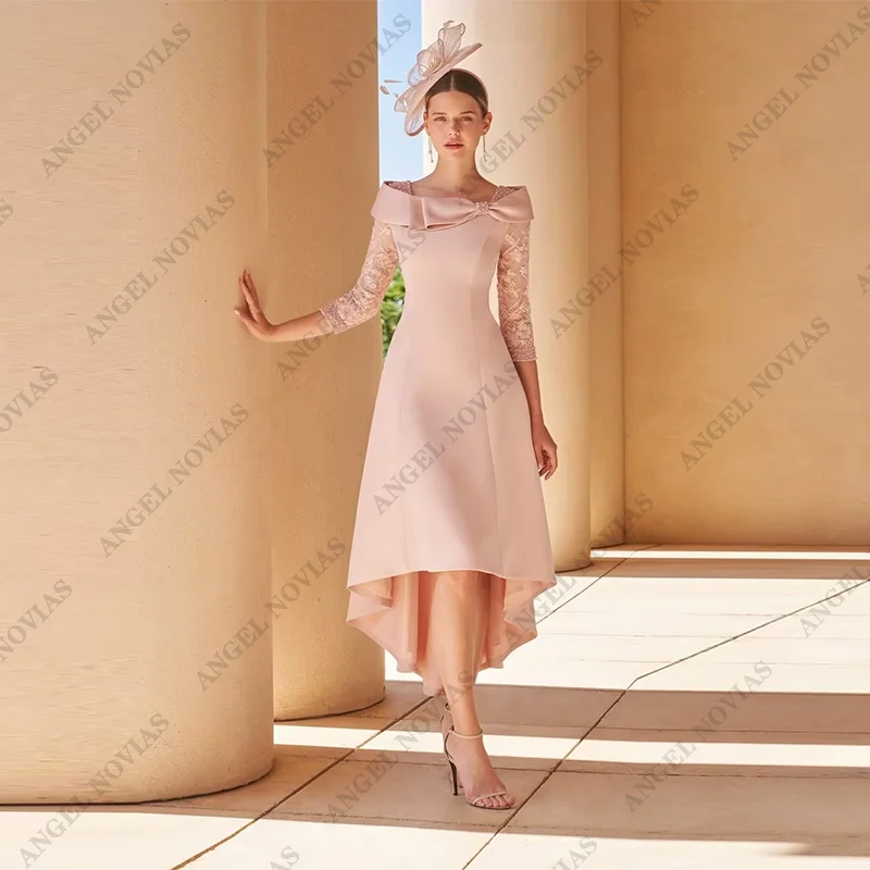 

Customized Mother of the Bride Dress 2025 A-Line Asymmetrical Wedding Guest Dresses vestido madre del novio largo y elegante