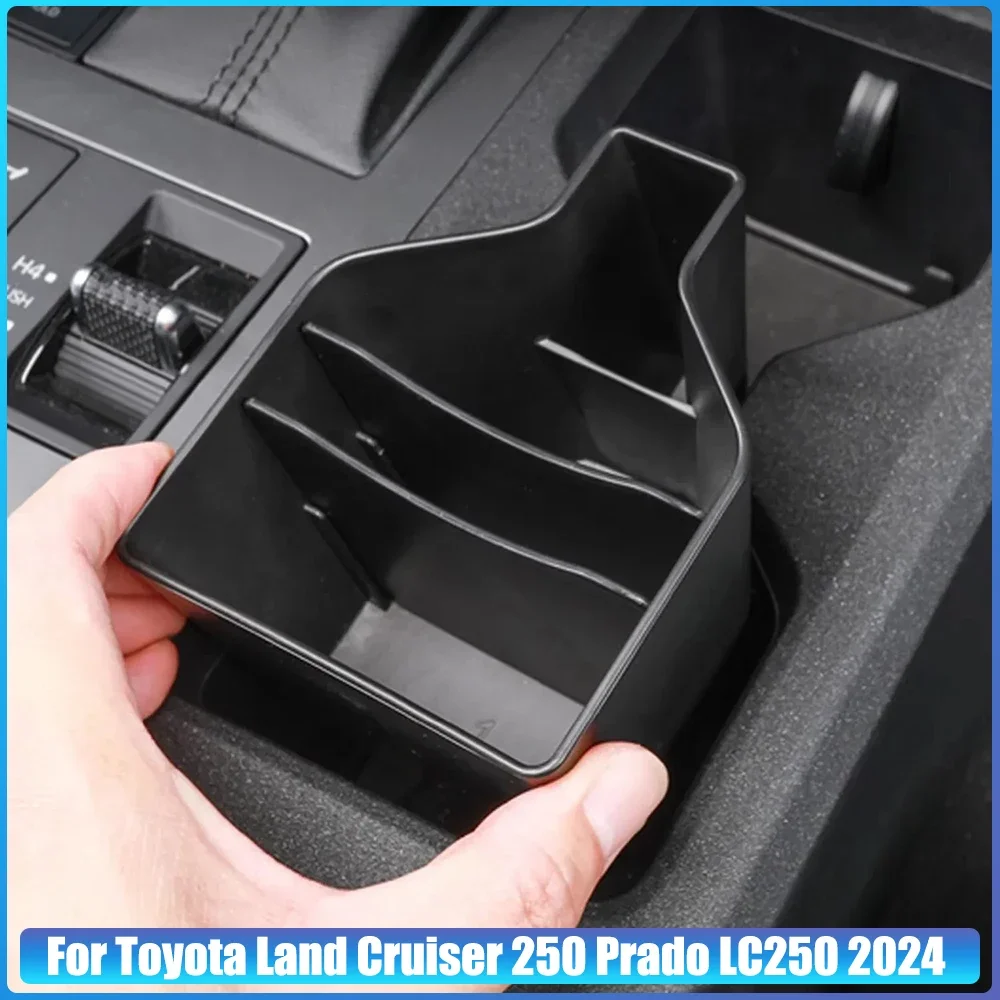 

Center Console Cup Holder Storage Box Prado For Toyota Land Cruiser 250 2024 2025 LC250 Car Interior Storage Accessories