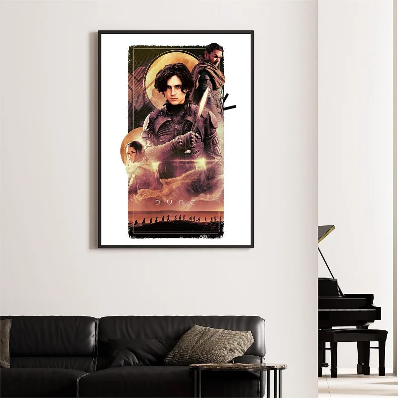 Classic Movie DUNE Character Sci Adventure Film Posters and Prints Canvas Printing Wall Art Picture for Living Room Home Decor